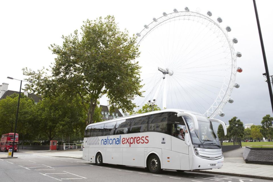 Bus Londen Stansted centrum Maastricht Aachen Airport