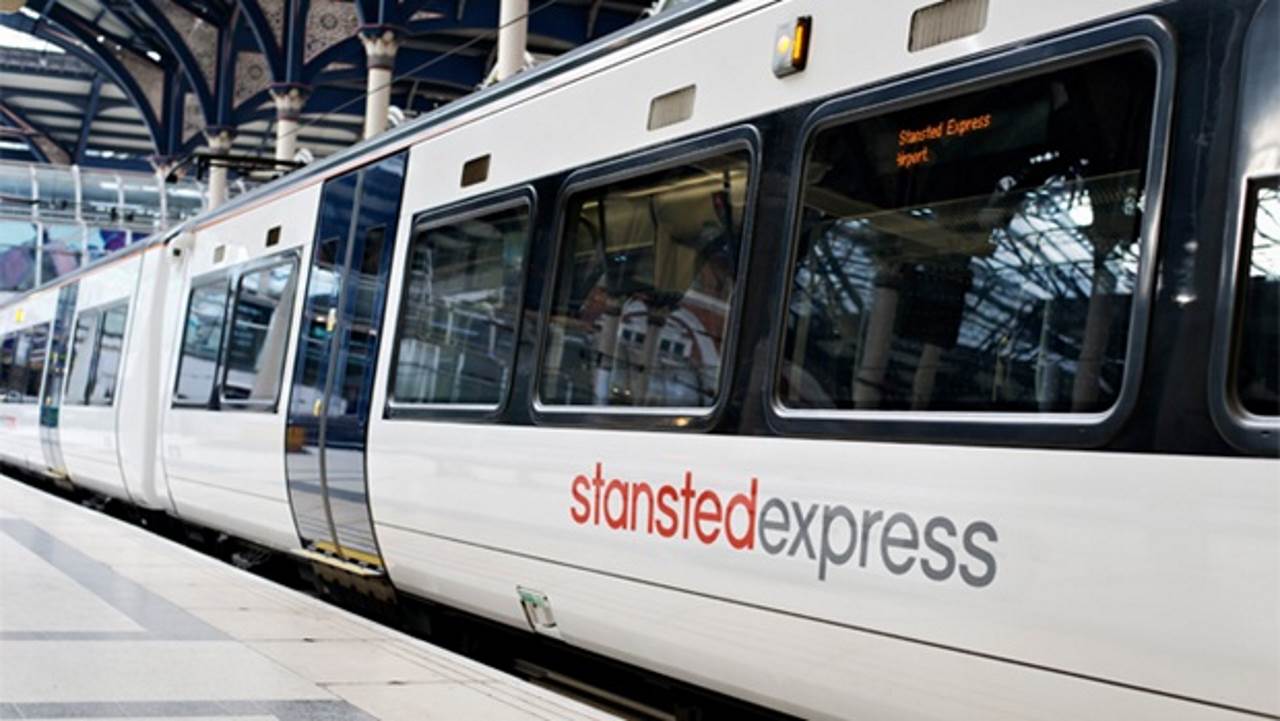 Trein Londen Stansted centrum Maastricht Aachen Airport
